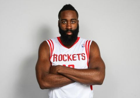 Houston Rockets guard James Harden