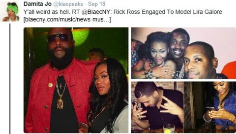 Rick Ross and Lira Mercer end engagement amid naked photos surfacing on social media