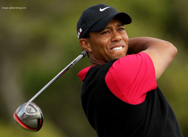 Golfer Tiger Woods