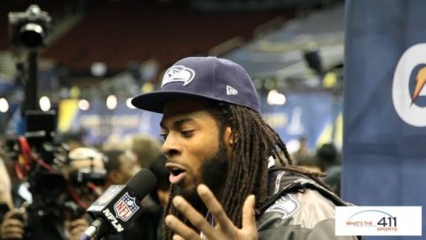 Seattle Seahawks corner Richard Sherman talking about Macklemore