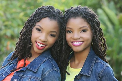 YouTube Sensation sisters Chloe and Halle Bailey