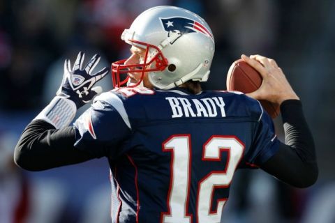 New England Patriots quarterback Tom Brady