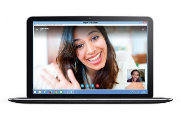 Skype video call